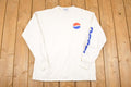 Vintage 1990s Pepsi Graphic Print Crewneck Sweatshirt Mens L