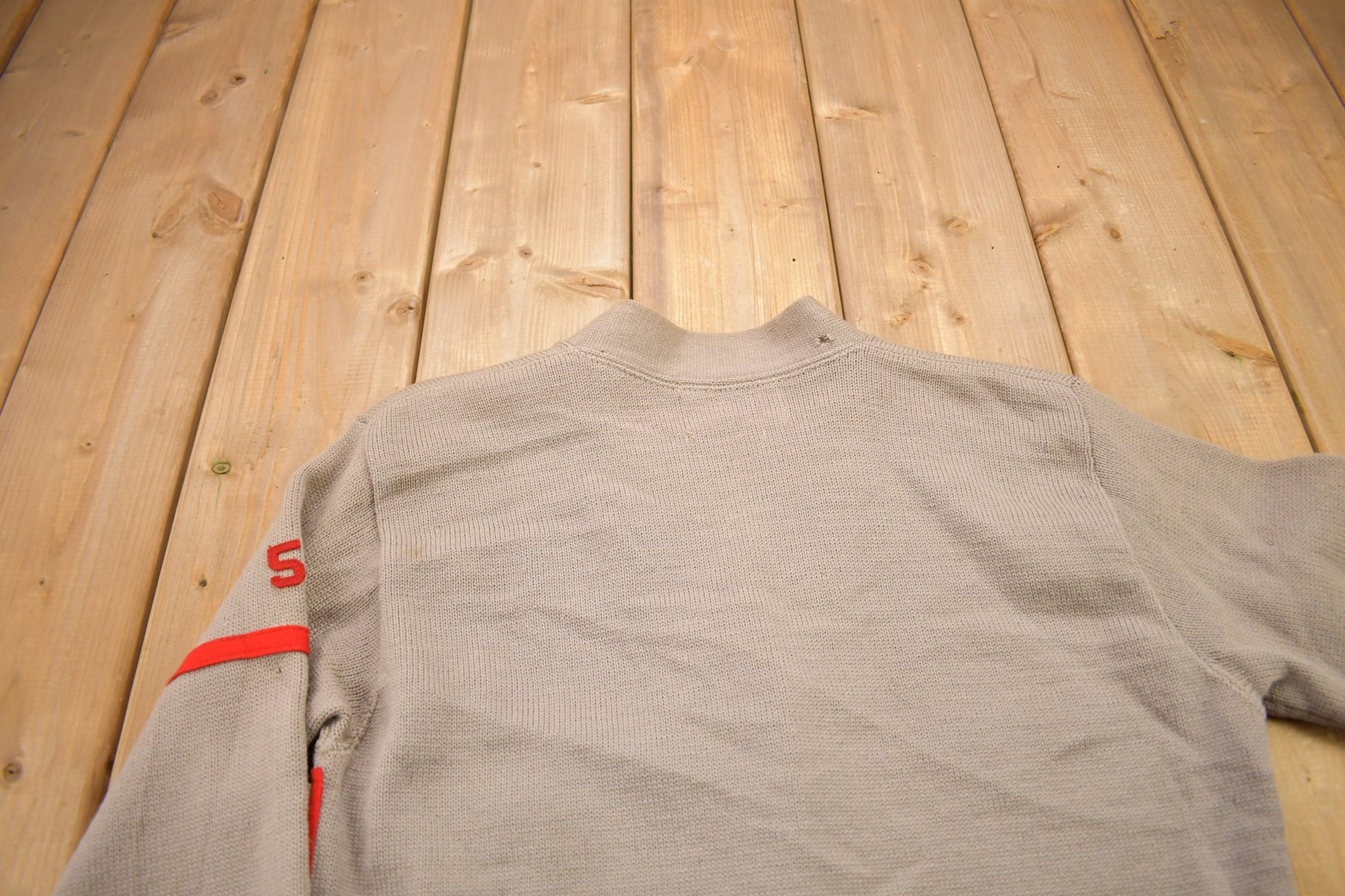 Vintage 1950s Blepp-Coombs Sporting Goods Collegiate Cardigan Sweater