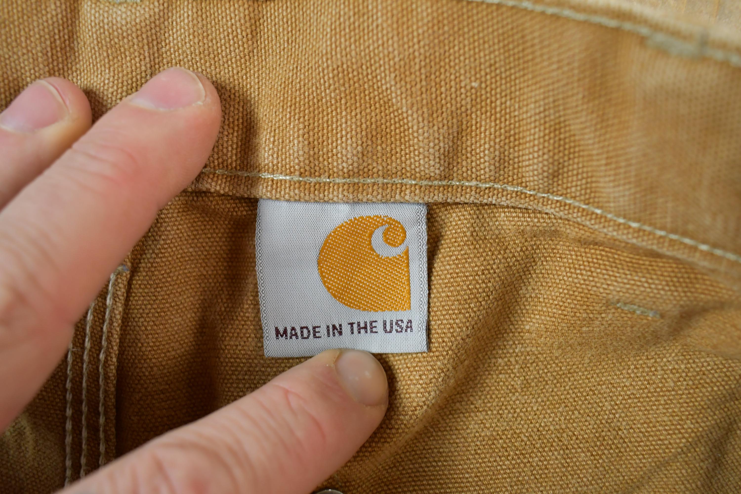 Vintage 1990s Carhartt Double Knee Work Pants Size 34 x 34