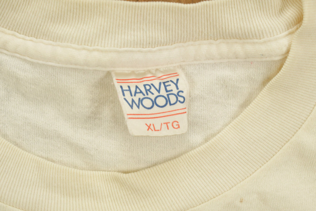 Vintage 1987 Harvey Woods Water Colour Graphic T-Shirt