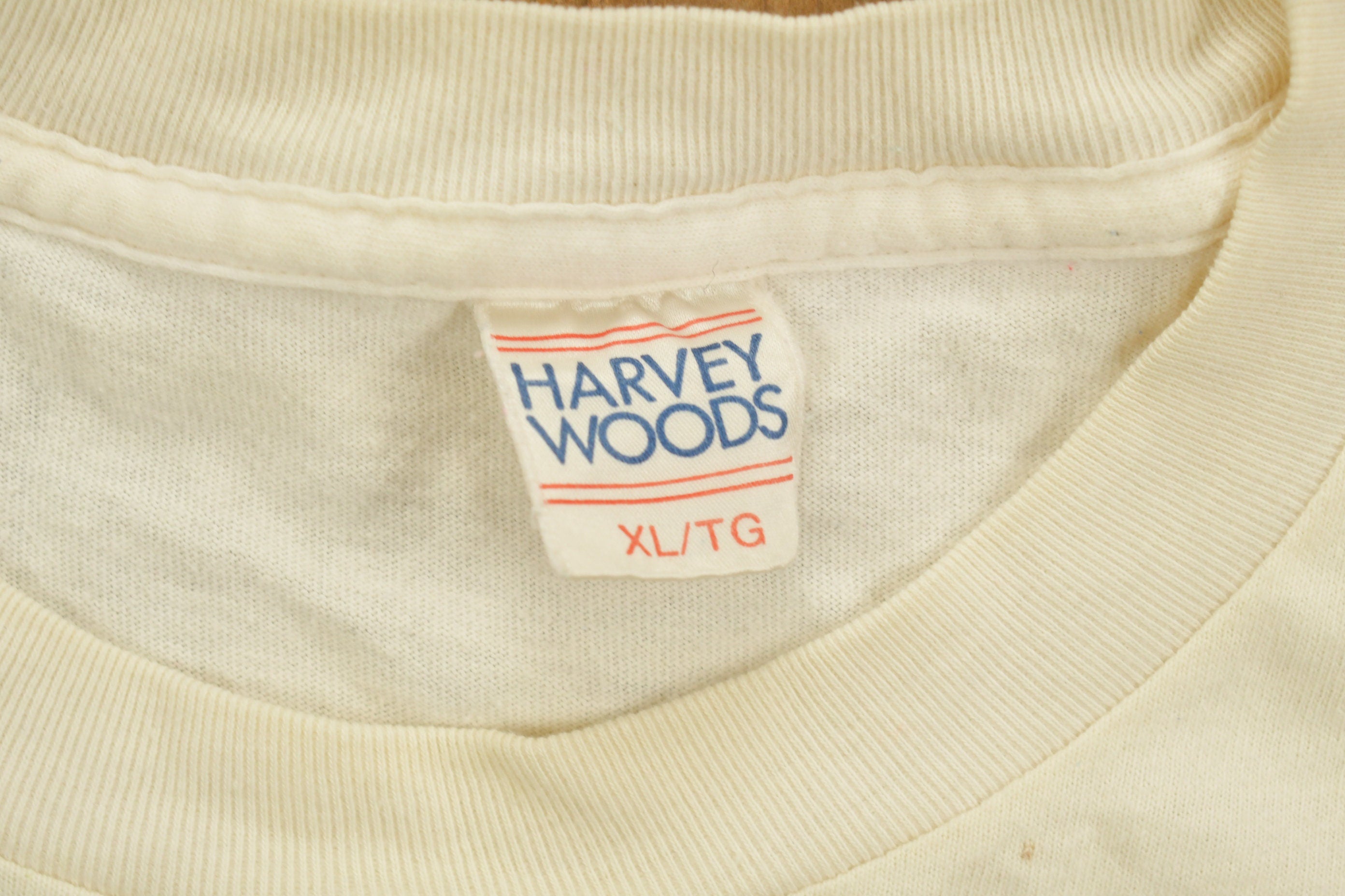 Vintage 1987 Harvey Woods Water Colour Graphic T-Shirt