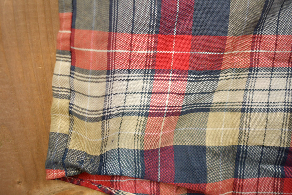 Vintage 1990s Town Craft Plaid Button Up Short Sleeve Shirt  Abstract Pattern  Casual Shirt  Formal Shirt  Towncraft  Plaid Shirt