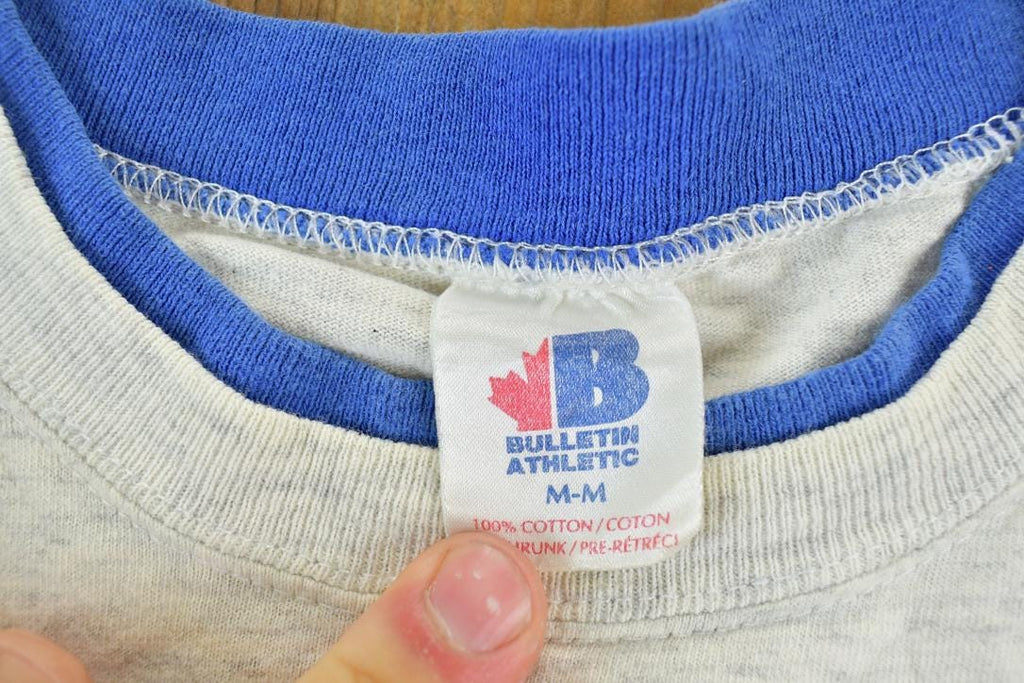 Vintage 1991 Toronto Maple Leafs Double Collar NHL Graphic T-Shirt