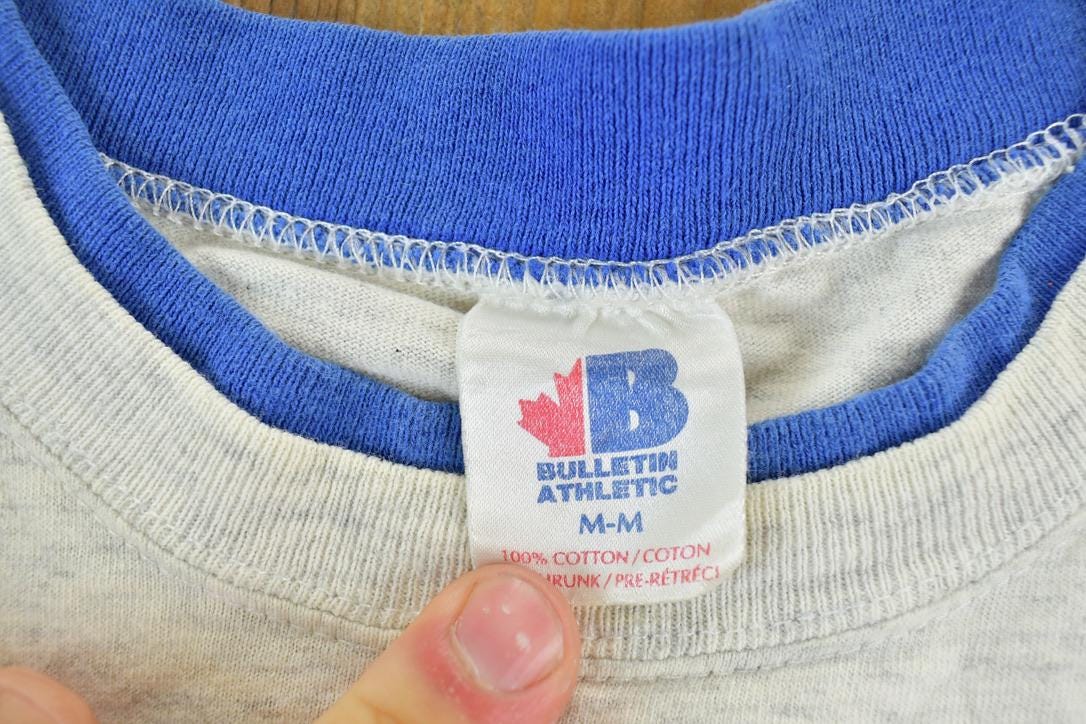 Vintage 1991 Toronto Maple Leafs Double Collar NHL Graphic T-Shirt