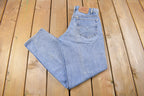 Vintage 1990s Levi's 555 Tab Red Jeans Size 32 x 31