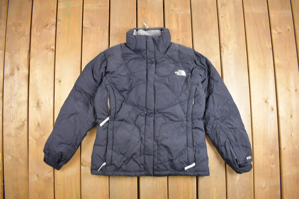 Vintage 1990s The North Face Women's Black Puffer Jacket