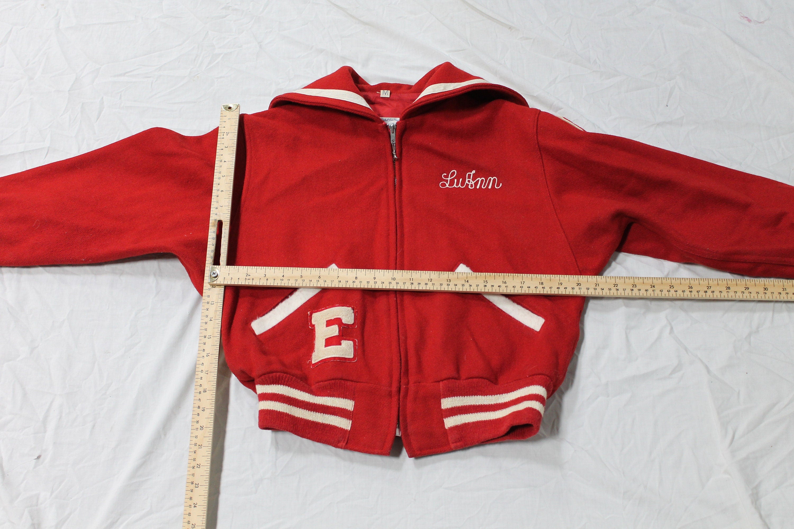Vintage 1981 Elks Butwin Varsity Bomber