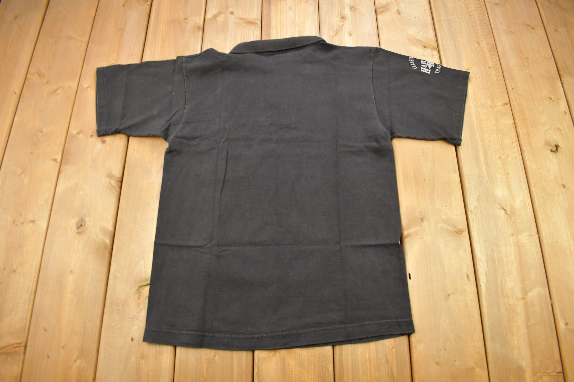 Vintage 1993 Harley Davidson Classic Motor Sports Traverse Michigan Polo Shirt