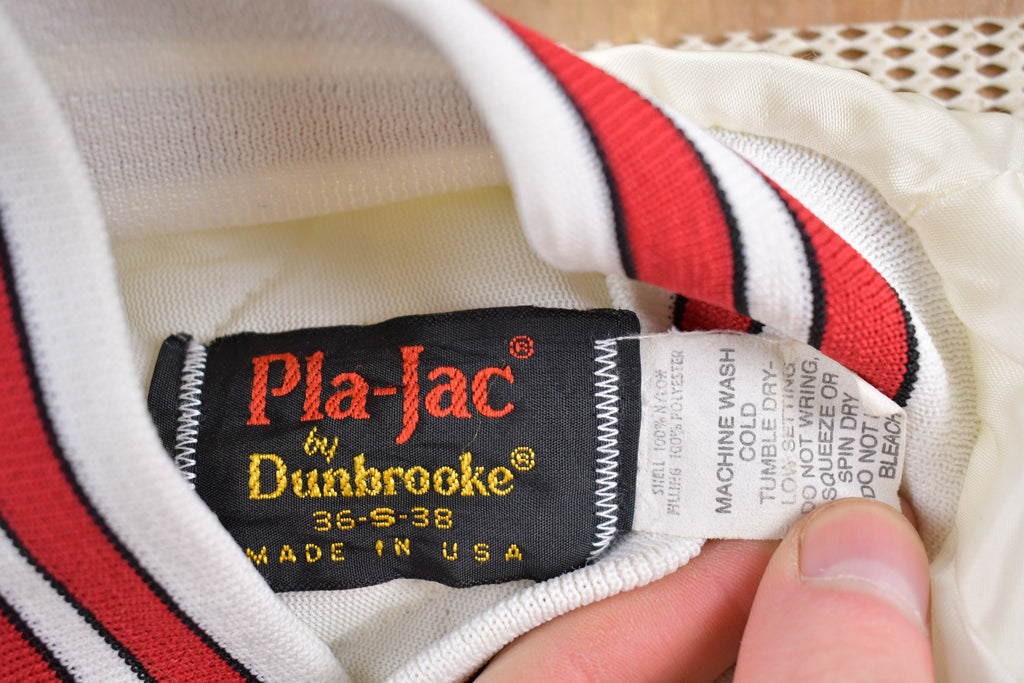 Vintage 1990s Pla-Jac Redwings Satin Bomber Jacket
