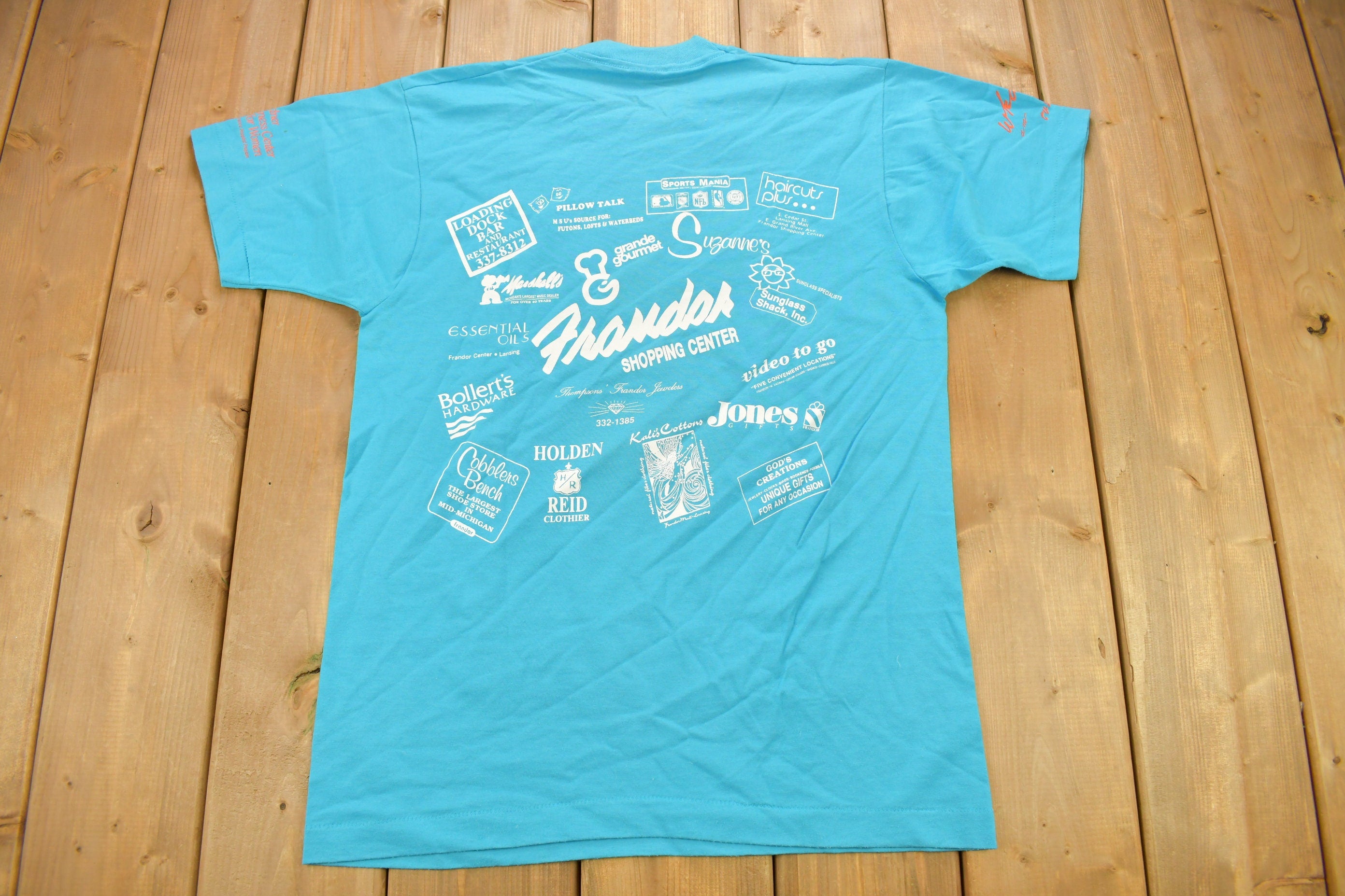 Vintage 1990 Michigan Festival Graphic T Shirt