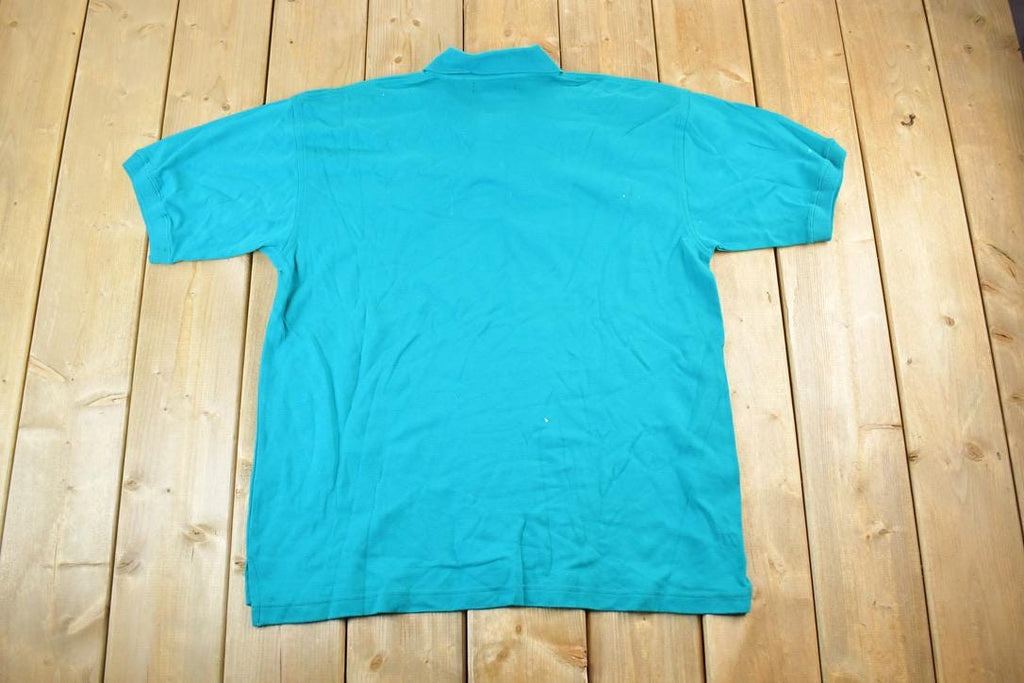 Vintage 1990s Deadstock TAZ Warner Bros Cartoon Promo Golf Polo T-Shirt