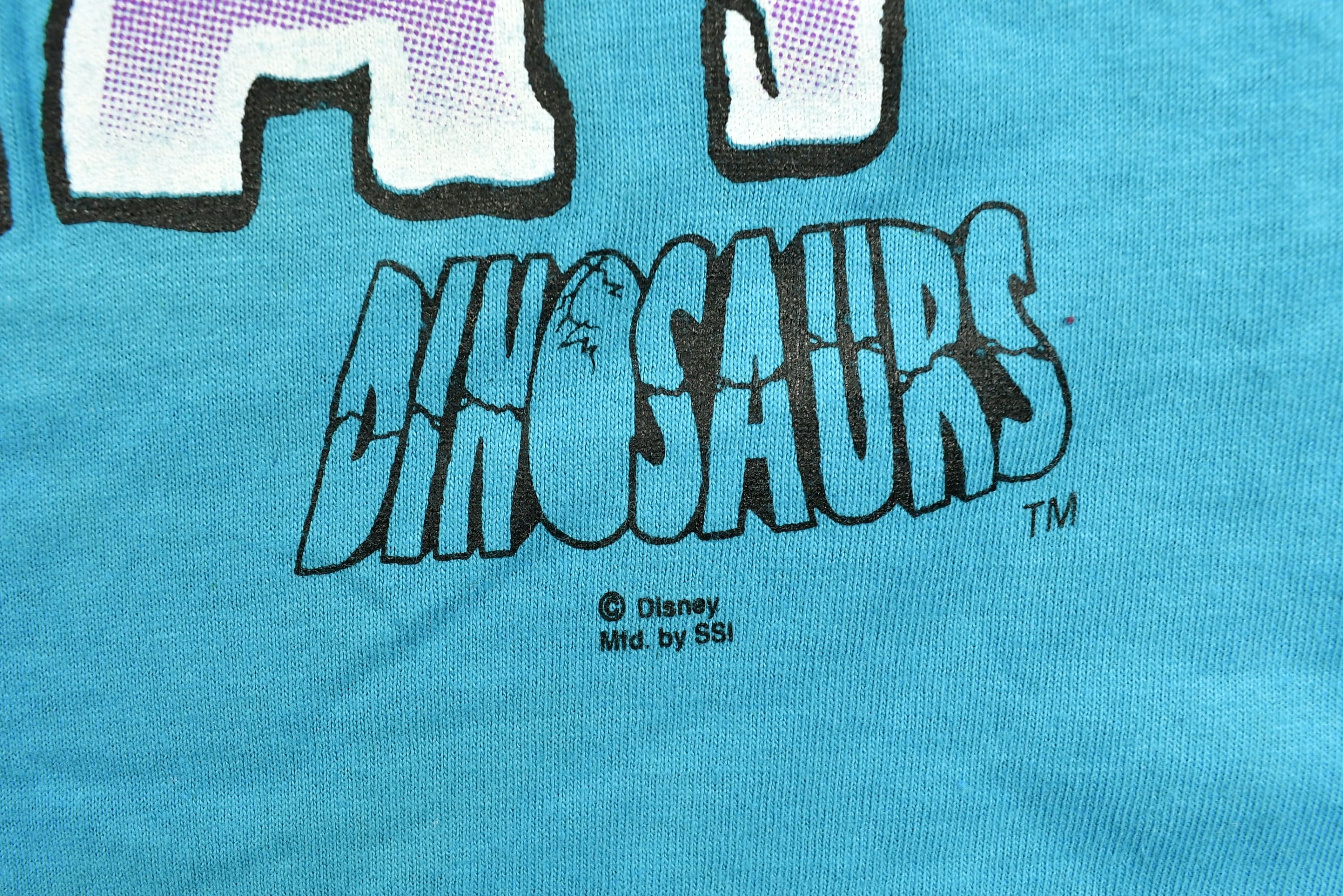 Vintage 1992 Dinosaurs Disney Cartoon T-Shirt