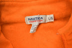 Vintage 1990s Nautica Competition Quarter Zip Fleece Sweater