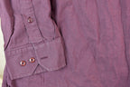 Vintage 1990s Burgundy Oscar De La Renta Button Up Shirt