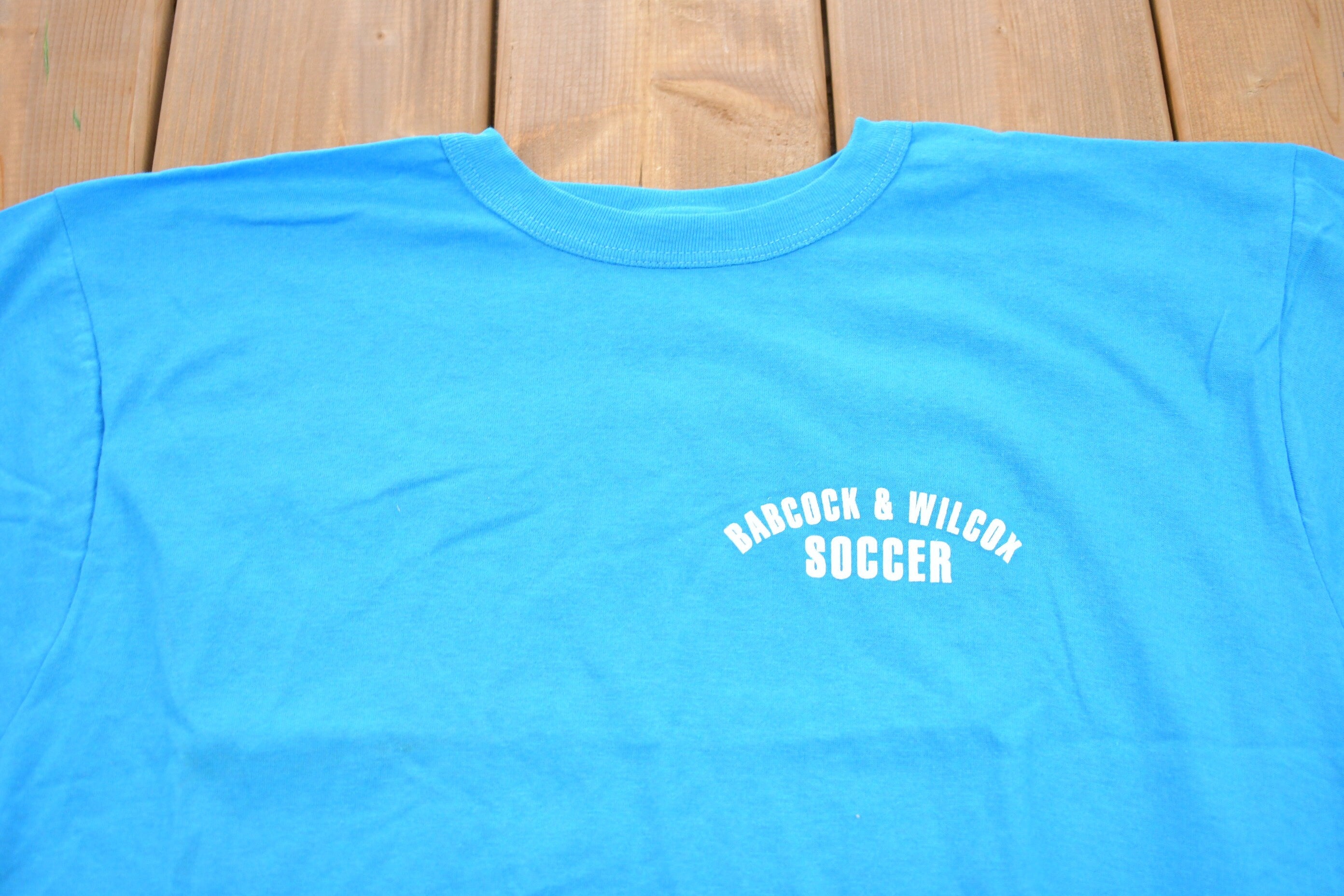 Vintage 1990s Babcock & Wilcox Soccer T-Shirt