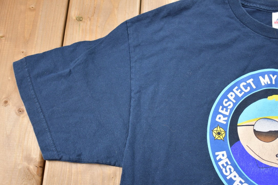 Vintage 2005 South Park Respect My Authority! Graphic T-Shirt