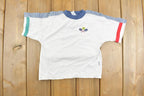 Vintage 1980s Kaickets Tennis Player Graphic T Shirt