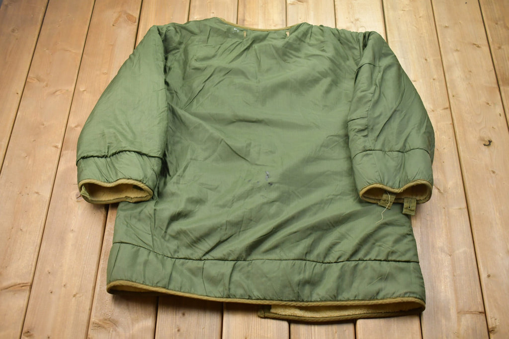 Vintage 1980s Military Sherpa Lined Liner Jacket