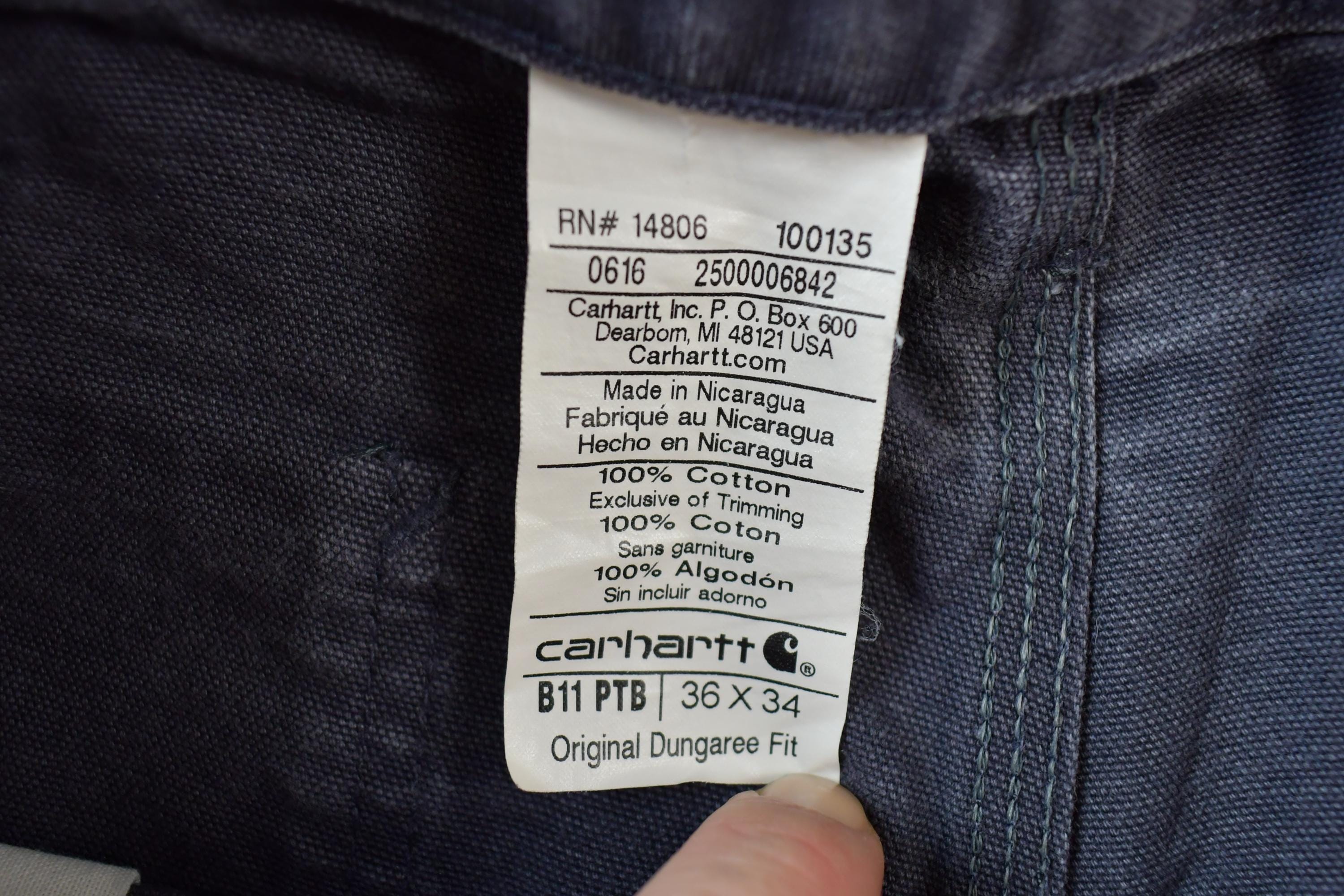 Vintage 1990s Carhartt Work Pants Size 36 x 34