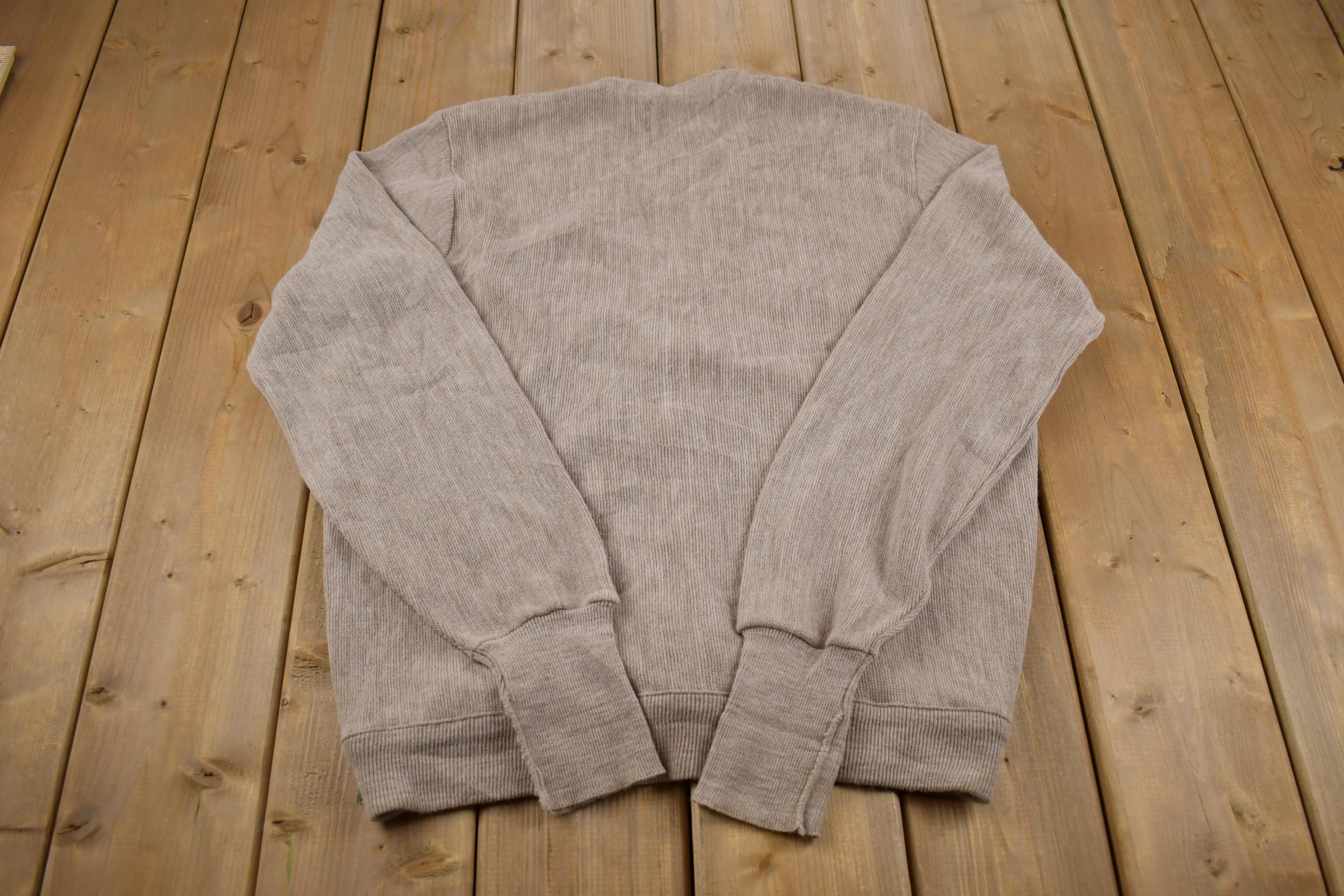Vintage 1990s London Fog Knit Cardigan Sweater Made In USA