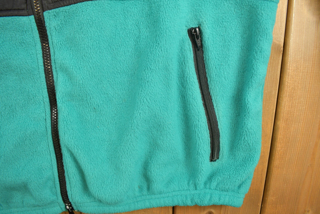 Vintage 1990s Winter Special Olympic Games Full Zip Fleece Sweater