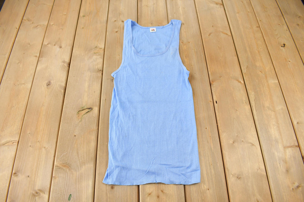 Vintage 1990s Blank Fruit Of The Loom Tank Top Made In USA