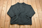 Vintage 1990s Women's Flowy Blazer
