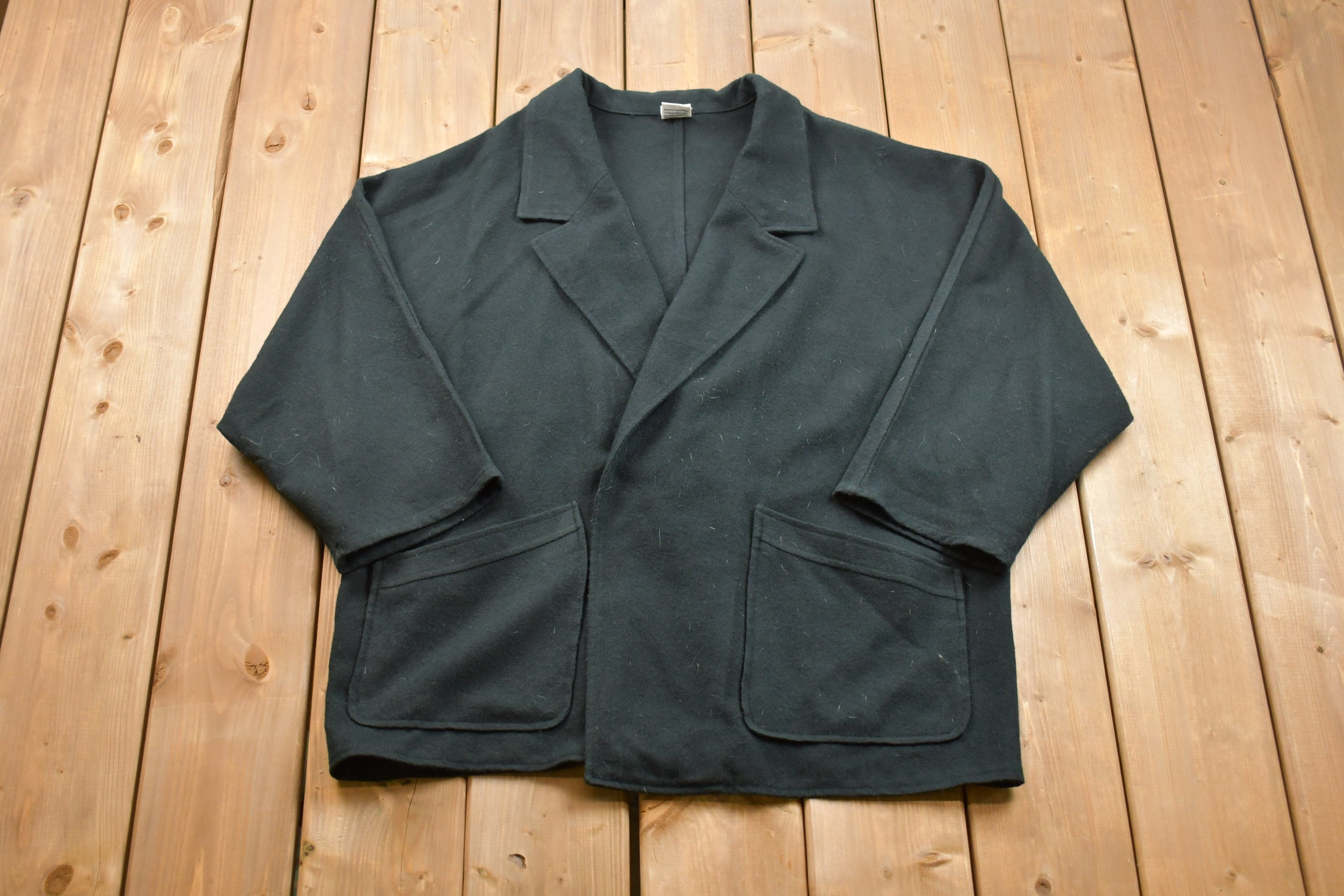 Vintage 1990s Women's Flowy Blazer