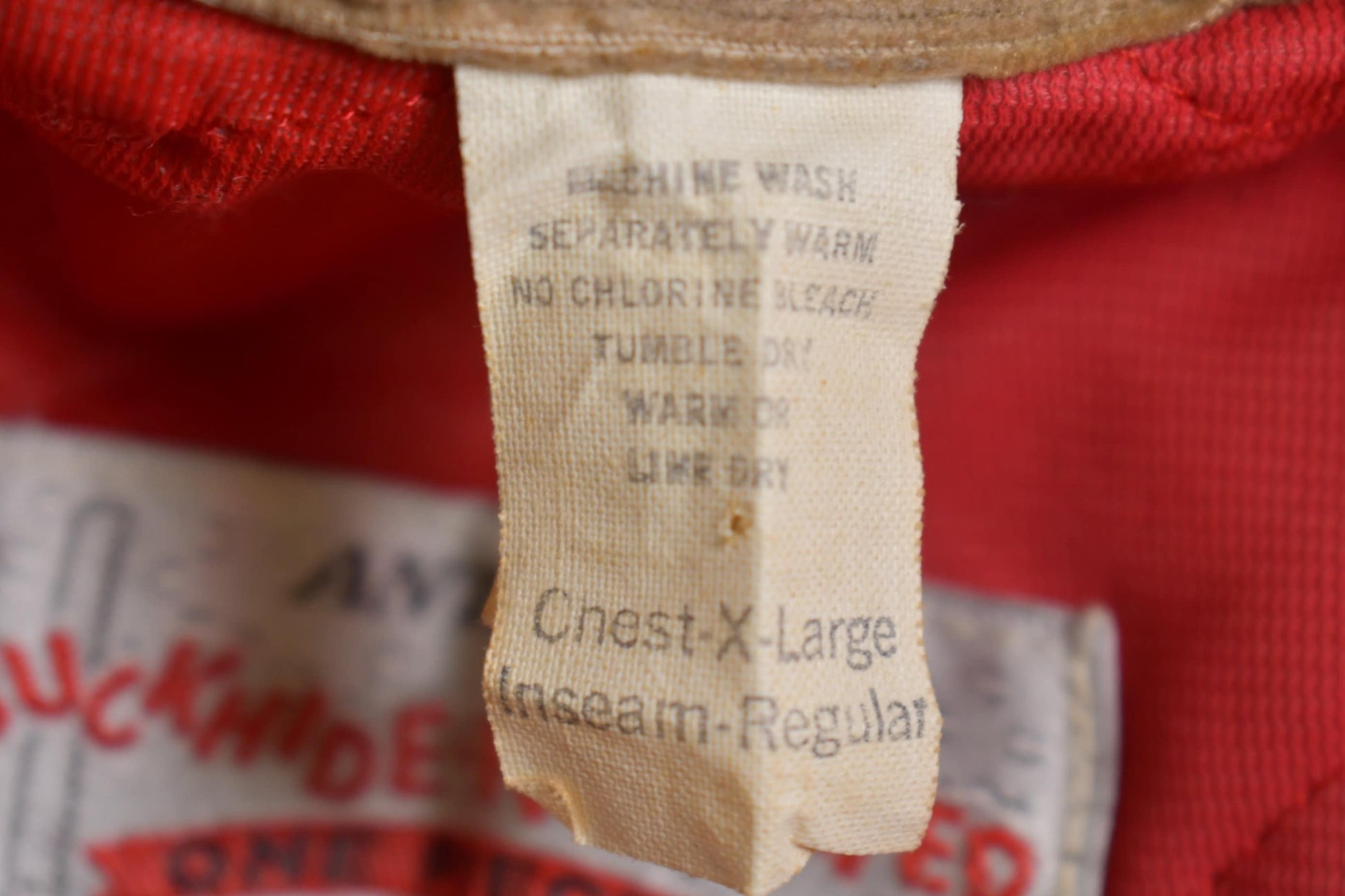 Vintage 1980s Buckhide Insulated Insulated Coveralls