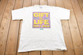Vintage 1995 Gift Of Life Run Distressed Graphic T Shirt