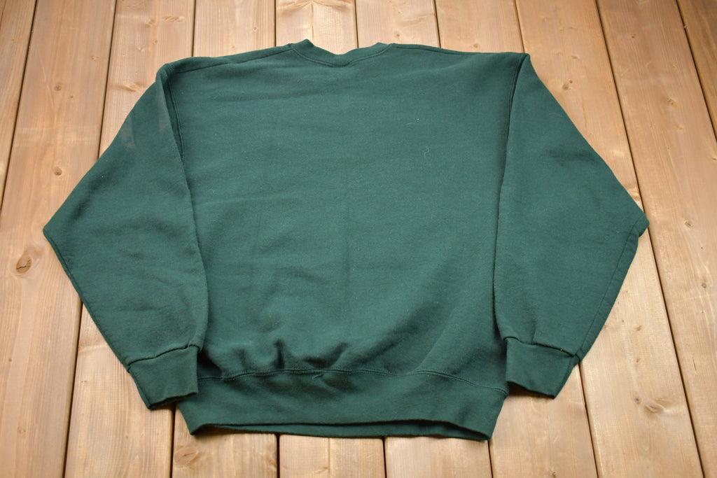 Vintage 1990s Floral Knit Crewneck