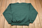 Vintage 1990s Floral Knit Crewneck