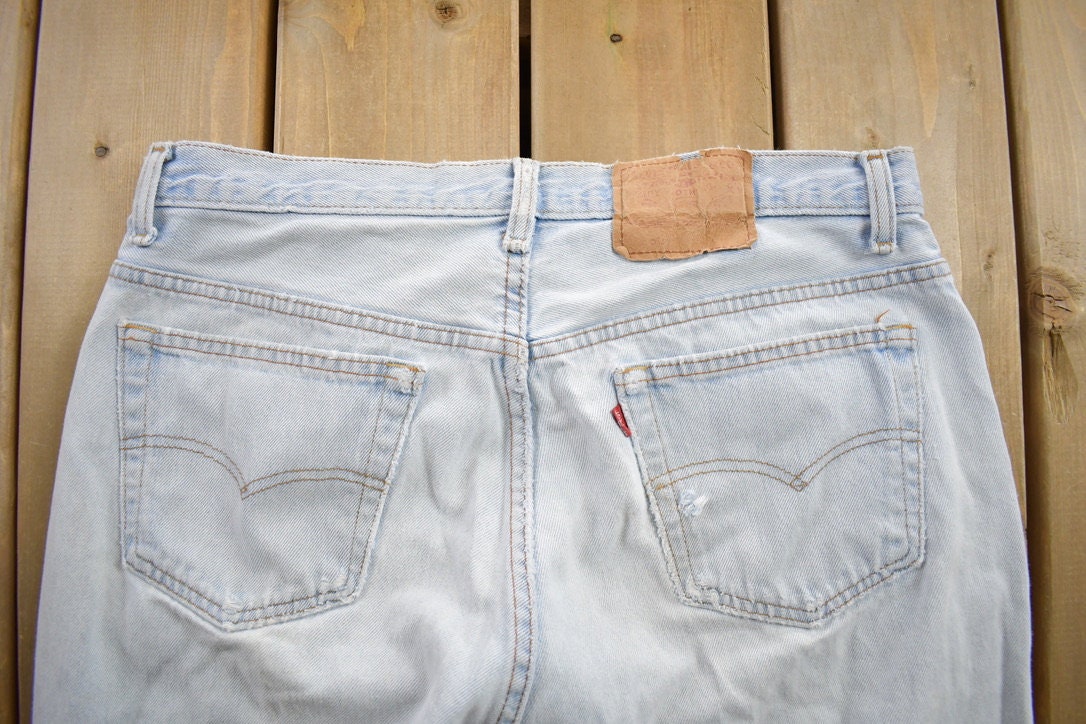Vintage 1990s Levi's Faded Jeans Size 32x31