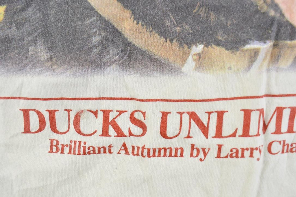 Vintage 1990s Ducks Unlimited Dog Theme Graphic T-Shirt  Made In USA  Single Stitch  Streetwear  Nature T-Shirt  Outdoorsman