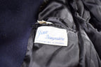 Vintage 1970s Gino Disegnatore 100% Wool Button Up Jacket Made In Canada