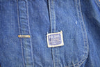 Vintage 1940s Pay Day JC Penney Denim Overalls