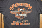 Vintage 1993 Black Hills Rally Bison Harley Davidson T-Shirt