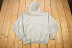 Vintage 1990s Eastern University Collegiate Hoodie  Embroidered  Jansport Sweatshirt  Sportswear  Americana