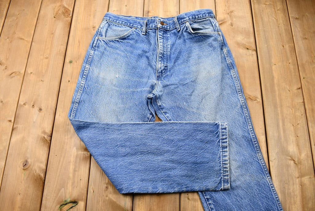Vintage 1980s Rustler Light Wash Straight Leg Jeans