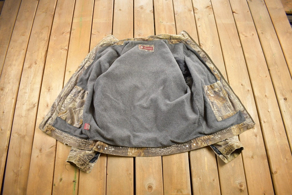 Vintage 1980s Dri-Duck Duck Camo Hunting Jacket