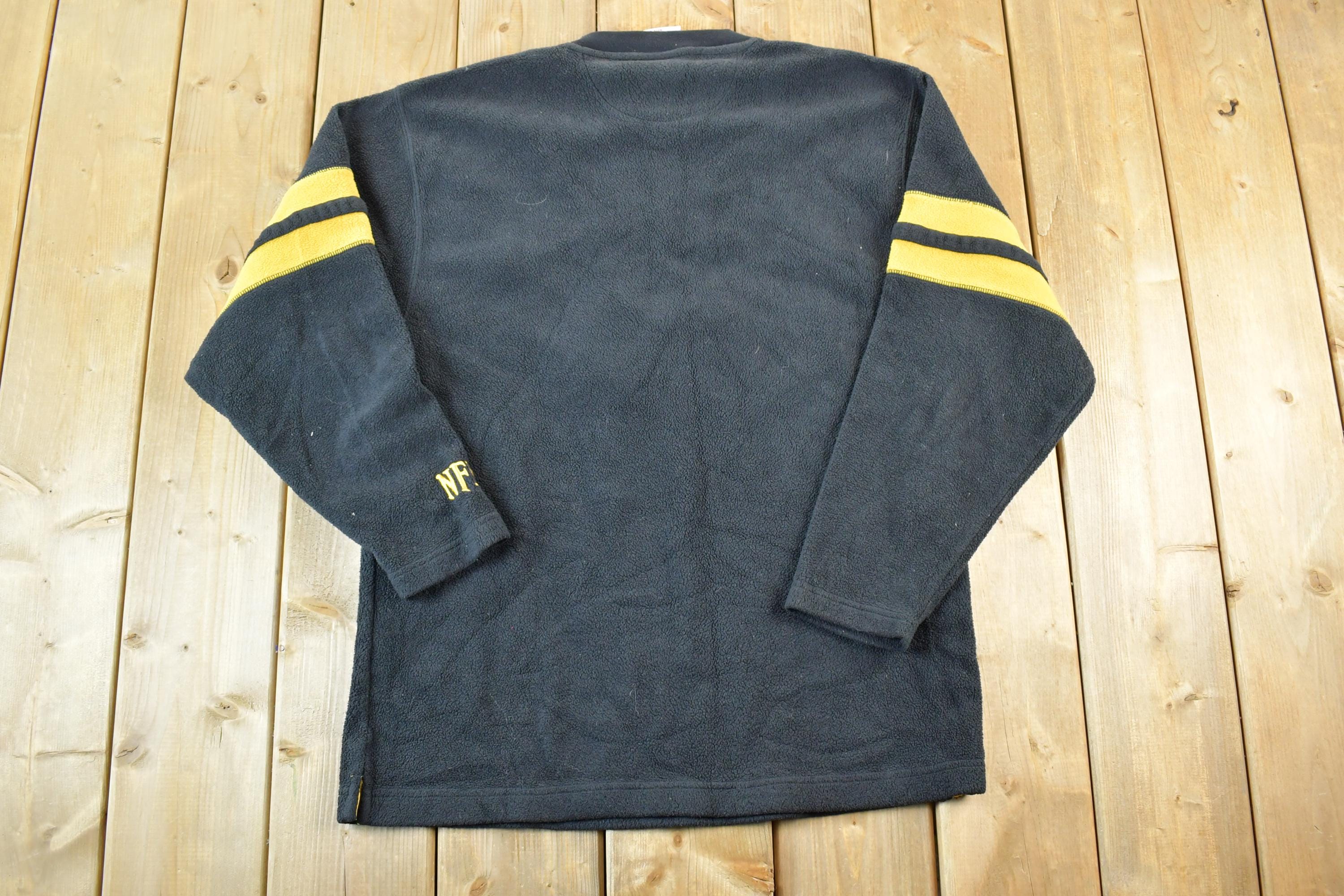 Vintage 1990s Pittsburgh Steelers NFL Crewneck Fleece Sweatshirt Mens L