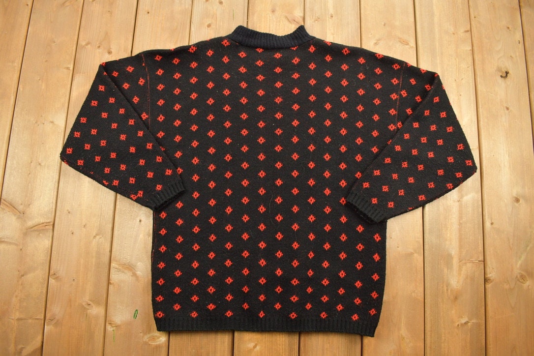 Vintage 1990s Burlington Knit Sweater