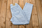 Vintage 1990s LEE Light Wash Tapered Mom Jeans