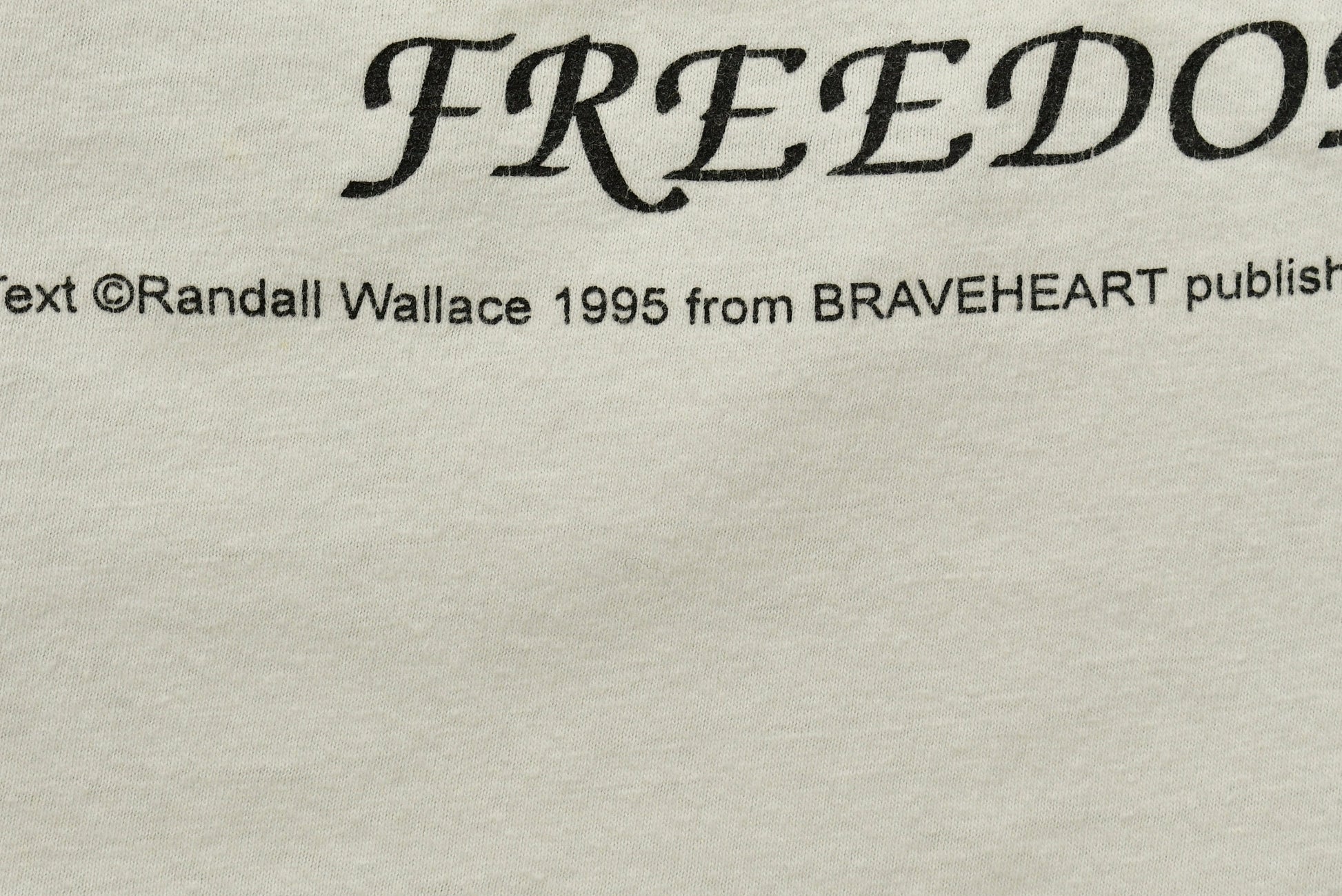 Vintage 90's Braveheart Graphic T-Shirt /