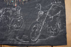Vintage 1995 3D Emblem Sturgis Black Hills Rally Motorcycles All Over Print T-Shirt