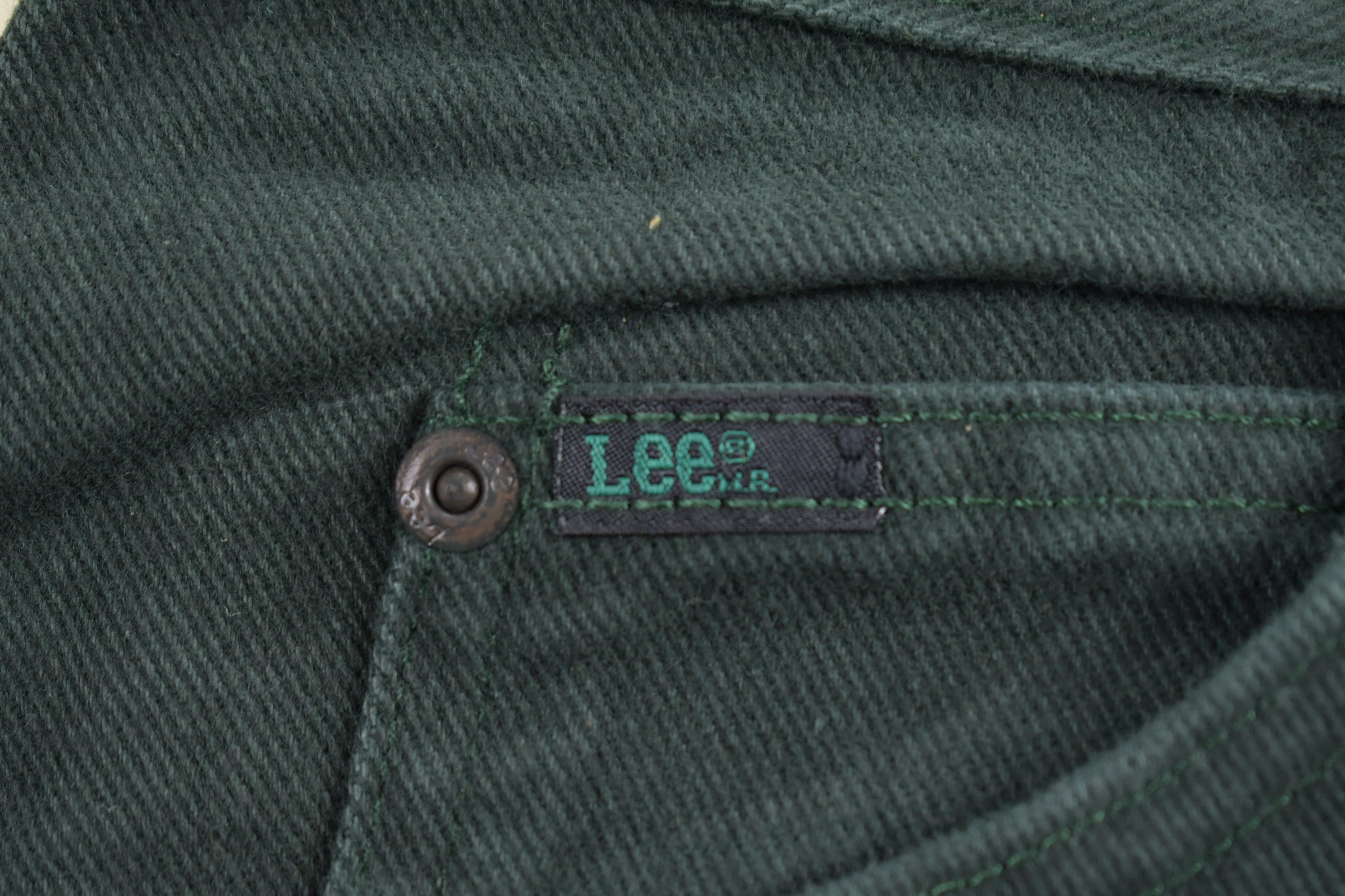Wrangler Cowboy Cut Deadstock Vintage 1980s Jeans Size 28 x 32 Forrest Green