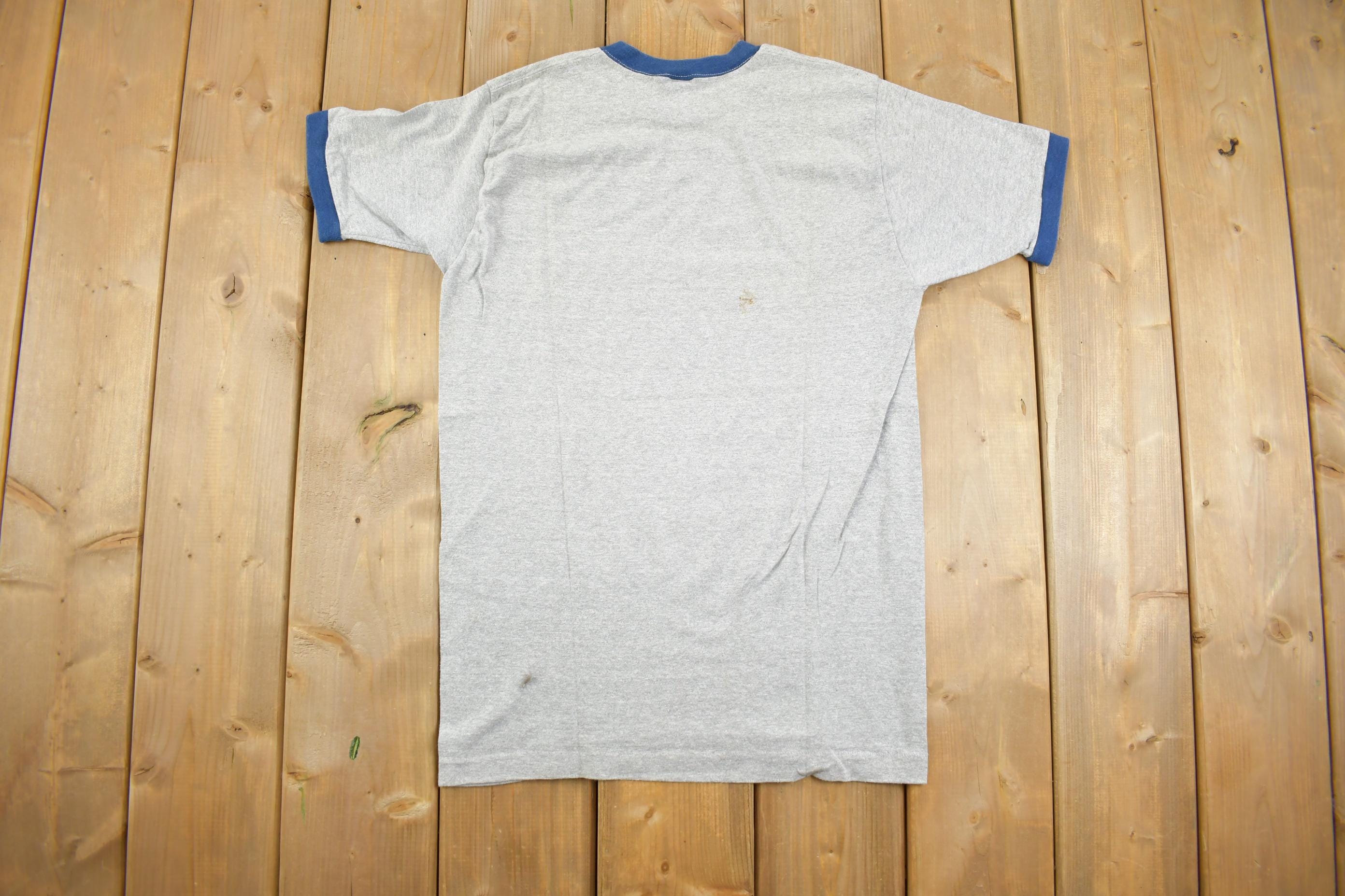 Vintage 1980s Sears Corvette Ringer Graphic T Shirt