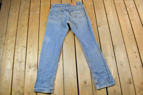 Vintage 1990s Levi Strauss Red Tab 505 Denim Jeans Size 34 x 34 / Made in USA / American Vintage / Workwear / Streetwear / Vintage Pants
