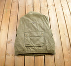Vintage 1990s Eddie Bauer Utility Puffer Vest Size XL
