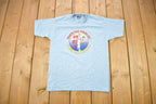 Vintage 1980s Paik's Tae Kwon Doe Black Belt School Graphic Youth Size T Shirt